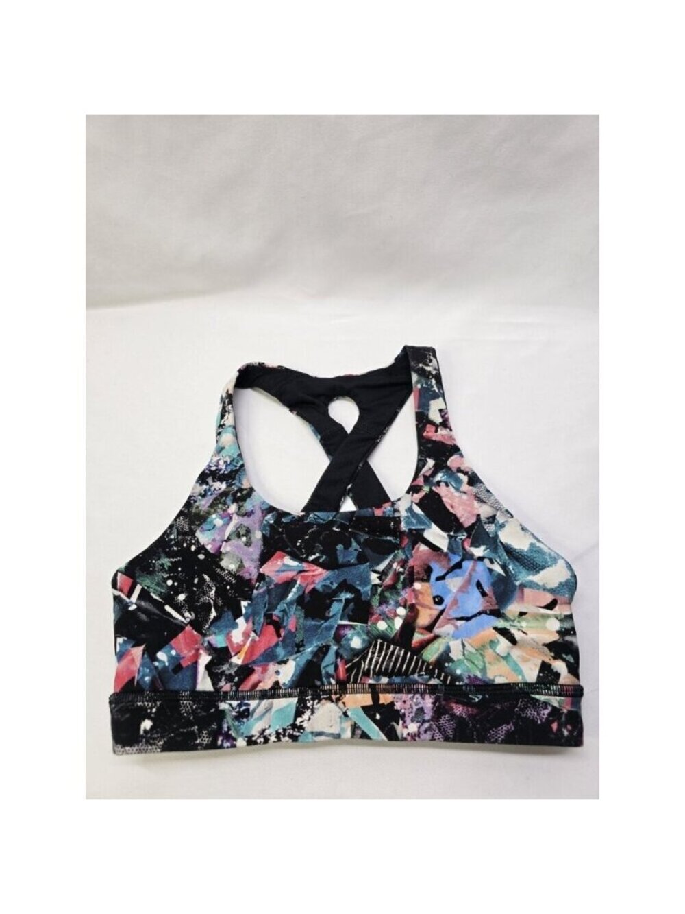 Lululemon Time To Sweat BraColor Crush Multi Size 4